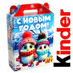 Детский подарок на Новый Год в жестяной упаковке весом 830 грамм по цене 3297 руб в Костроме